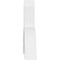 Ekena Millwork Archdale Architectural Grade PVC Gable Bracket, 48"W x 32"H x 6"D x 6"F, 16/12 Pitch GBP048X32X0606ARC00 - alternate 4